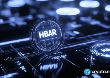 HBAR price retests fibonacci support as bullish volume builds