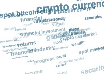 Fee free bitcoin etf investment on white background digital money opportunity to sell tokenize, and secure your savings in evolving cryptocurrency markets, revolutionizing financial industry