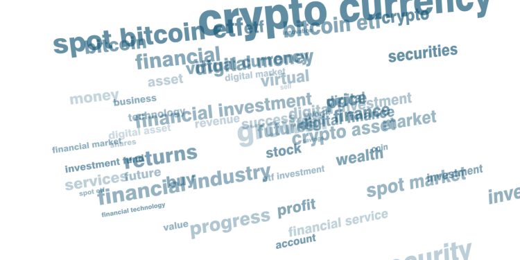 Fee free bitcoin etf investment on white background digital money opportunity to sell tokenize, and secure your savings in evolving cryptocurrency markets, revolutionizing financial industry
