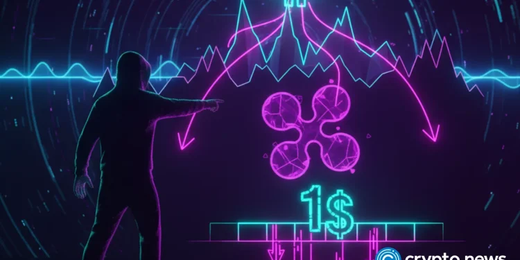 XRP price could fall below $1 if Bitcoin reaches certain level
