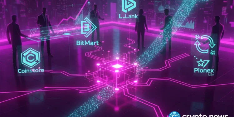 Coinstore, LBank, BitMart, Pionex USA & Direct Swap: Market makers say BlockDAG can 10x from $0.05 