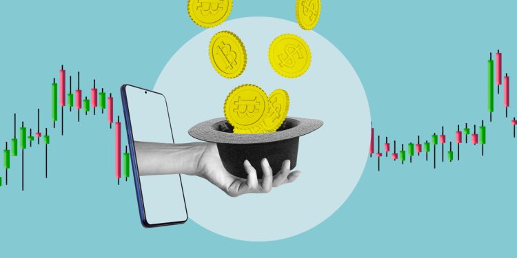Cryptocurrency Investment Growth, Digital Money Making, and Trading on Stock Market for Passive Income and Diversification