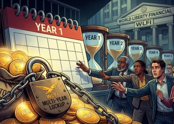 World liberty financial token lock