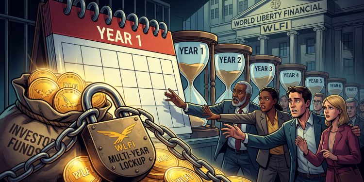 World liberty financial token lock