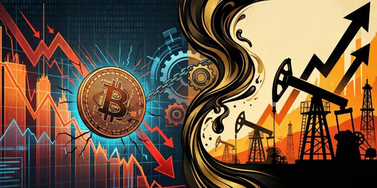 Bitcoin Faces $10K Downside Warning as Oil Surge Rattles Markets缩略图 bitcoin oil
