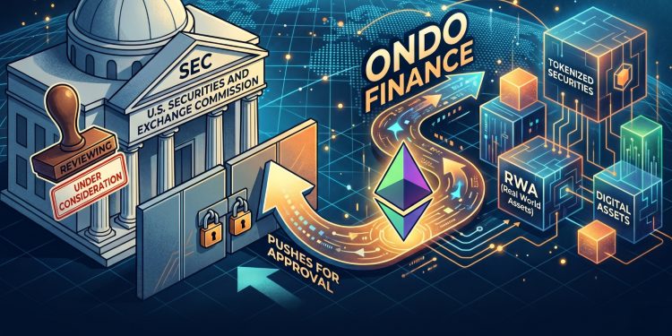 Ondo Finance Pushes SEC to Greenlight Ethereum-Powered Tokenised Securities缩略图 Ondo Finance Pushes SEC to Greenlight Ethereum-Powered Tokenised Securities