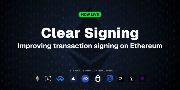 Ethereum Pushes Clear Signing to Combat Costly Crypto Scams