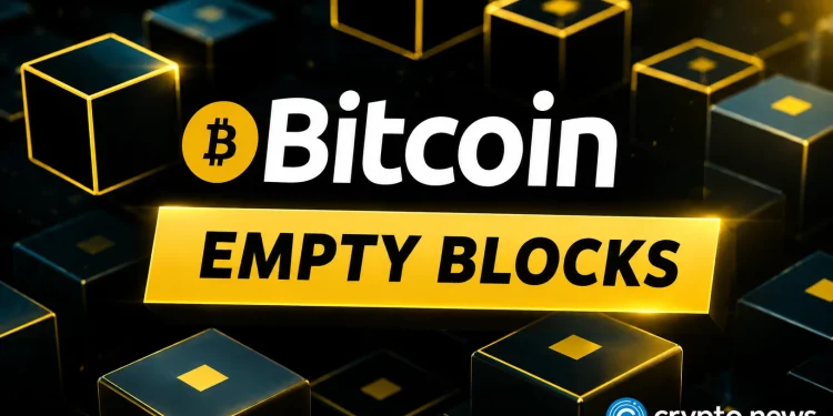 Bitcoin empty block at 954,352: rare event or miner strategy?