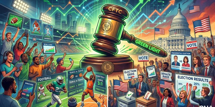 CFTC Signals Green Light for Sports and Election Prediction Markets in Landmark Rule Proposal缩略图 cftc green light