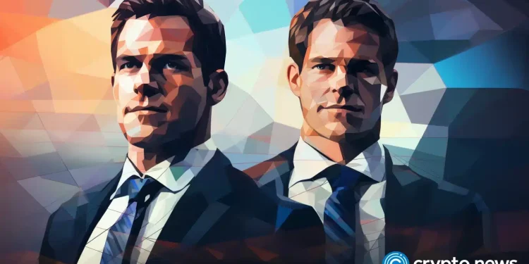Winklevoss twins move $67M Bitcoin as BTC selloff fears mount - 1