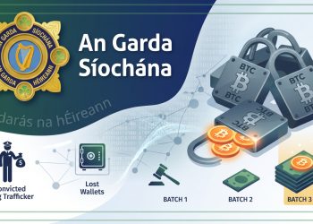 Irish Authorities Recover Third Batch of Bitcoin from Convicted Drug Trafficker’s Lost Wallets, Now Totaling US$92 Million 